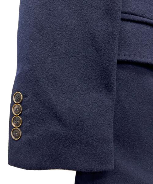 BARNEYS NEWYORK（バーニーズ・ニューヨーク）BARNEYS NEWYORK (バーニーズ・ニューヨーク) LORO PIANA (ロロピアーナ) チェスターコート ネイビー サイズ:４６の古着・服飾アイテム