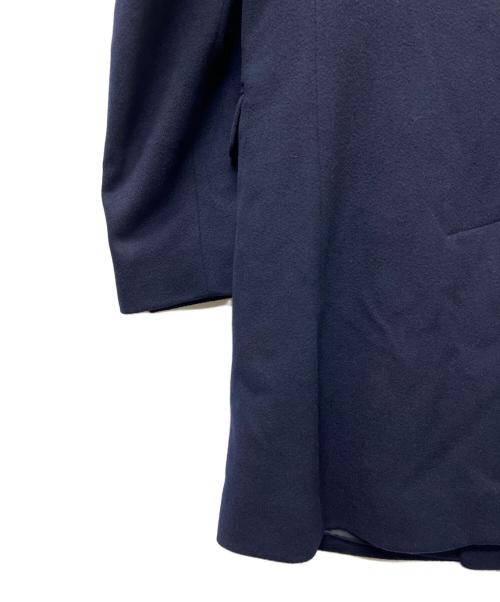 BARNEYS NEWYORK（バーニーズ・ニューヨーク）BARNEYS NEWYORK (バーニーズ・ニューヨーク) LORO PIANA (ロロピアーナ) チェスターコート ネイビー サイズ:４６の古着・服飾アイテム
