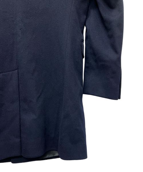 BARNEYS NEWYORK（バーニーズ・ニューヨーク）BARNEYS NEWYORK (バーニーズ・ニューヨーク) LORO PIANA (ロロピアーナ) チェスターコート ネイビー サイズ:４６の古着・服飾アイテム