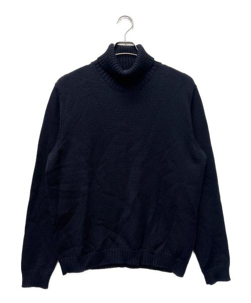 Zanone（ザノーネ）Zanone (ザノーネ) タートルネックニット ネイビー サイズ:５６の古着・服飾アイテム