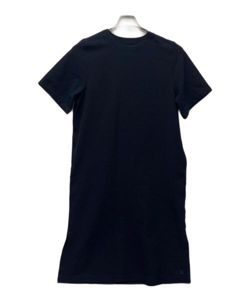 THE NORTH FACE（ザ ノース フェイス）THE NORTH FACE (ザ ノース フェイス) シアサッカー ベント メッシュ ワンピース ネイビー サイズ:Ｓの古着・服飾アイテム