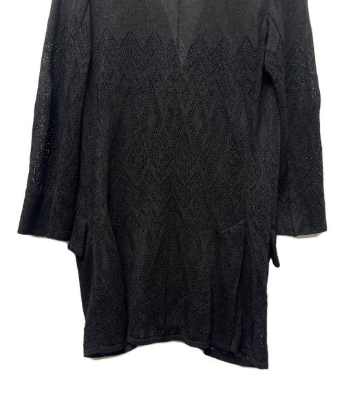 Christian Dior（クリスチャン ディオール）Christian Dior (クリスチャン ディオール) ニットジャケット ブラック サイズ:Ｌの古着・服飾アイテム