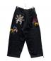 GALFY CRUTCH (GALFY CRUTCH) チャカパッチデニムパンツ ブラック サイズ:ＸＬ：7000円