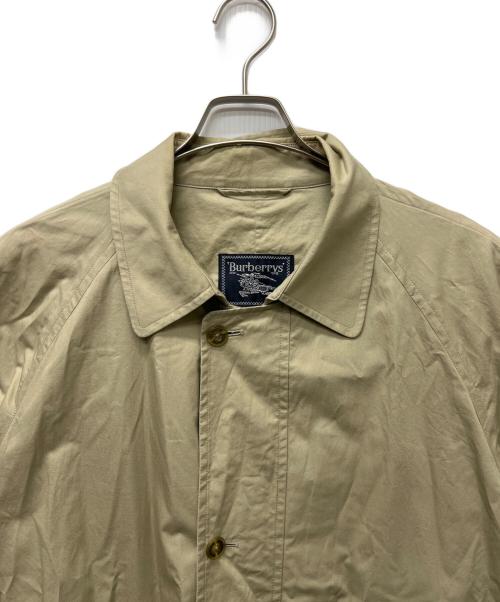 Burberry's（バーバリーズ）Burberry's (バーバリーズ) ステンカラーコート ベージュ サイズ:Ｌの古着・服飾アイテム