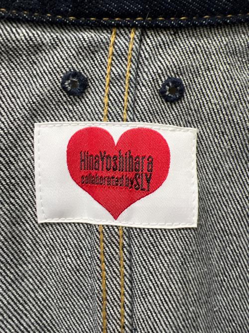 HINAYOSHIHARA（ヒナ ヨシハラ）HINAYOSHIHARA (ヒナ ヨシハラ) SLY (スライ) デニムジャケット インディゴ サイズ:FREEの古着・服飾アイテム