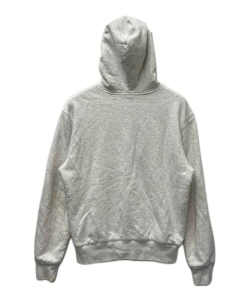 stussy（ステューシー）stussy (ステューシー) サーマルジップパーカー ライトグレー サイズ:Ｍの古着・服飾アイテム