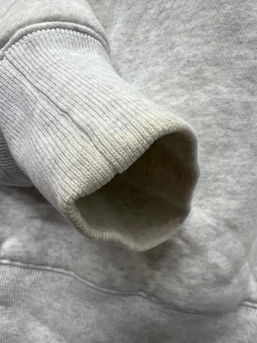 stussy（ステューシー）stussy (ステューシー) サーマルジップパーカー ライトグレー サイズ:Ｍの古着・服飾アイテム