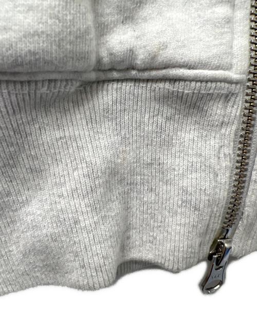 stussy（ステューシー）stussy (ステューシー) サーマルジップパーカー ライトグレー サイズ:Ｍの古着・服飾アイテム