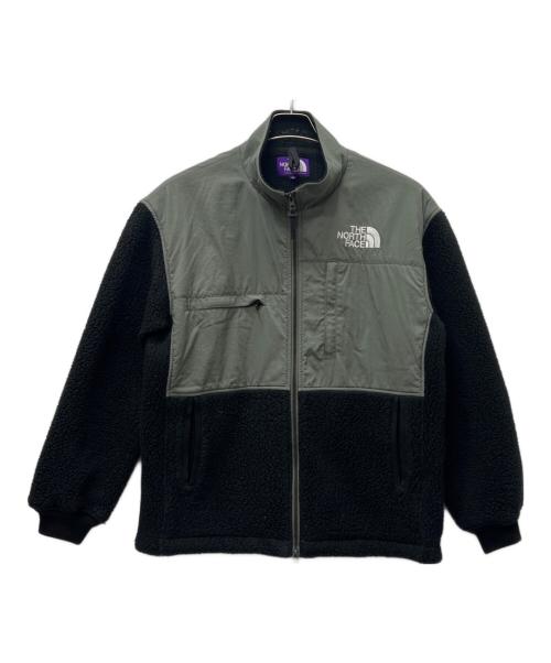 THE NORTHFACE PURPLELABEL（ザ・ノースフェイス パープルレーベル）THE NORTHFACE PURPLELABEL (ザ・ノースフェイス パープルレーベル) Field Denali Jacket グリーン×ブラック サイズ:Ｍの古着・服飾アイテム