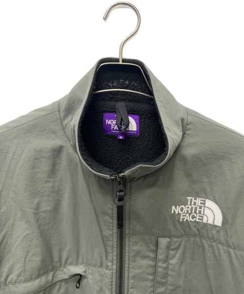 THE NORTHFACE PURPLELABEL（ザ・ノースフェイス パープルレーベル）THE NORTHFACE PURPLELABEL (ザ・ノースフェイス パープルレーベル) Field Denali Jacket グリーン×ブラック サイズ:Ｍの古着・服飾アイテム