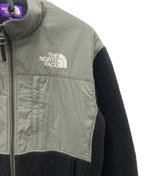 THE NORTHFACE PURPLELABEL（ザ・ノースフェイス パープルレーベル）THE NORTHFACE PURPLELABEL (ザ・ノースフェイス パープルレーベル) Field Denali Jacket グリーン×ブラック サイズ:Ｍの古着・服飾アイテム