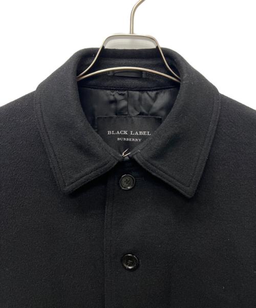 BURBERRY BLACK LABEL（バーバリーブラックレーベル）BURBERRY BLACK LABEL (バーバリーブラックレーベル) ウールコート ブラック サイズ:Ｌの古着・服飾アイテム