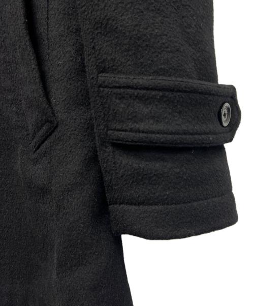 BURBERRY BLACK LABEL（バーバリーブラックレーベル）BURBERRY BLACK LABEL (バーバリーブラックレーベル) ウールコート ブラック サイズ:Ｌの古着・服飾アイテム
