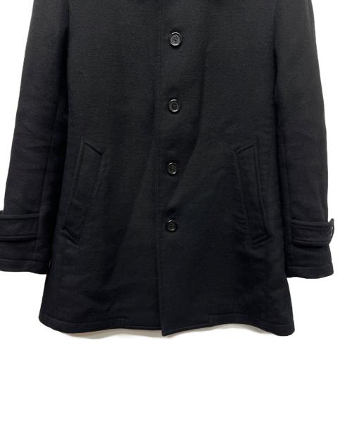 BURBERRY BLACK LABEL（バーバリーブラックレーベル）BURBERRY BLACK LABEL (バーバリーブラックレーベル) ウールコート ブラック サイズ:Ｌの古着・服飾アイテム