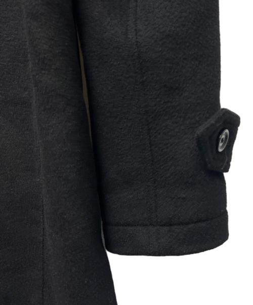 BURBERRY BLACK LABEL（バーバリーブラックレーベル）BURBERRY BLACK LABEL (バーバリーブラックレーベル) ウールコート ブラック サイズ:Ｌの古着・服飾アイテム
