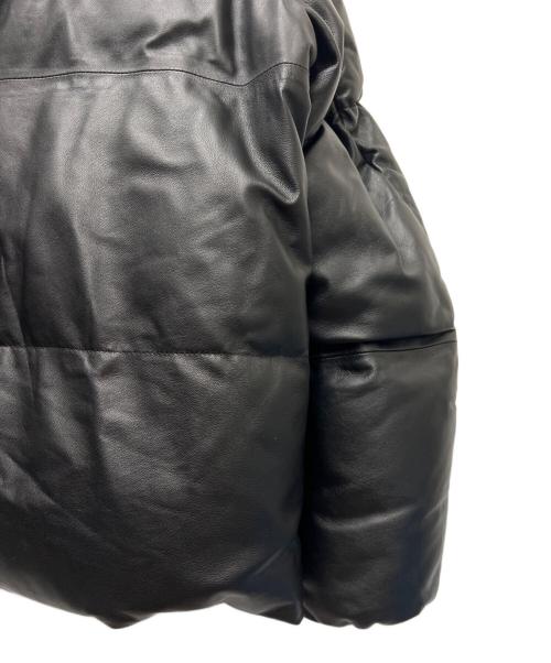 AVIREX（アヴィレックス）AVIREX (アヴィレックス) Adam et Rope (アダム エ ロペ) レザーダウンジャケット ブラック サイズ:Ｍの古着・服飾アイテム