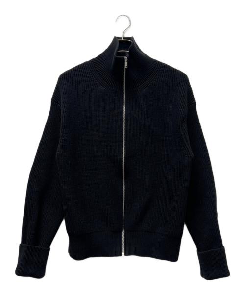 MINEDENIM（マインデニム）MINEDENIM (マインデニム) Heavyweight Trucker Knit Blouson ブラック サイズ:２の古着・服飾アイテム