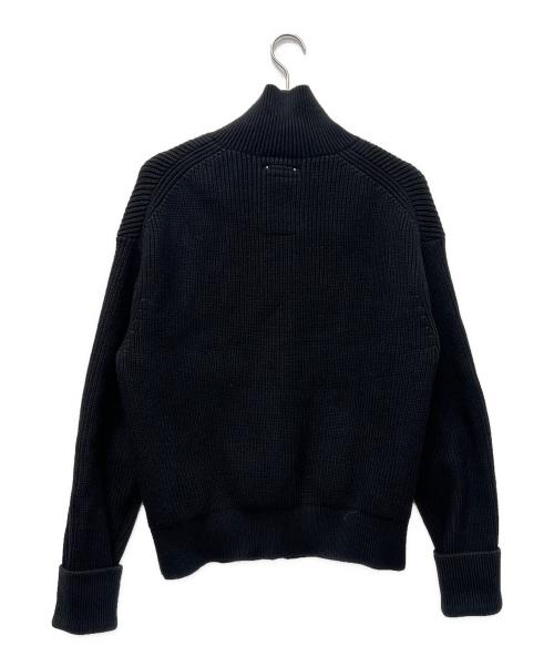 MINEDENIM（マインデニム）MINEDENIM (マインデニム) Heavyweight Trucker Knit Blouson ブラック サイズ:２の古着・服飾アイテム