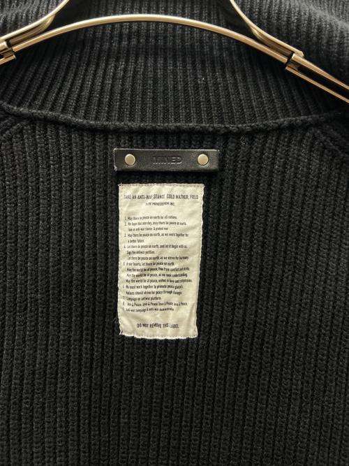 MINEDENIM（マインデニム）MINEDENIM (マインデニム) Heavyweight Trucker Knit Blouson ブラック サイズ:２の古着・服飾アイテム
