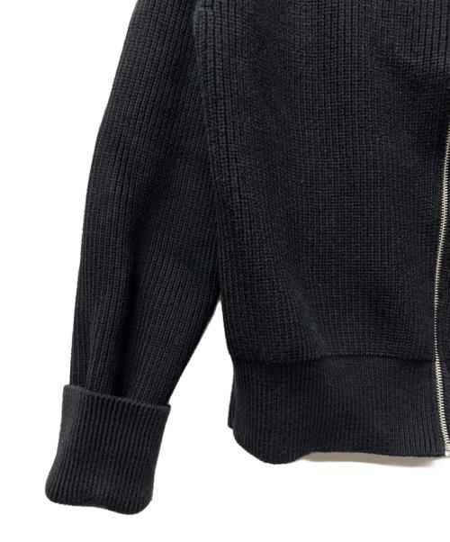 MINEDENIM（マインデニム）MINEDENIM (マインデニム) Heavyweight Trucker Knit Blouson ブラック サイズ:２の古着・服飾アイテム
