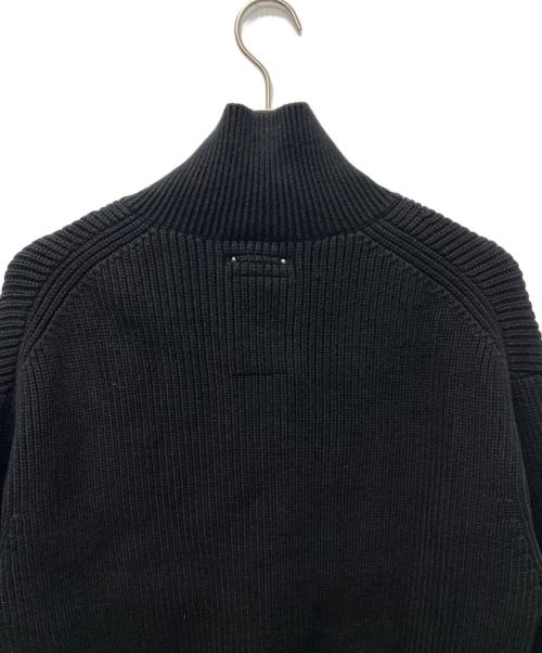 MINEDENIM（マインデニム）MINEDENIM (マインデニム) Heavyweight Trucker Knit Blouson ブラック サイズ:２の古着・服飾アイテム