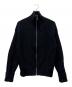 MINEDENIM（マインデニム）の古着「Heavyweight Trucker Knit Blouson」｜ブラック
