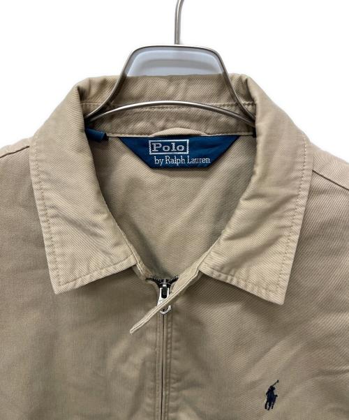 POLO RALPH LAUREN（ポロ・ラルフローレン）POLO RALPH LAUREN (ポロ・ラルフローレン) スイングトップ ベージュ サイズ:Ｌの古着・服飾アイテム