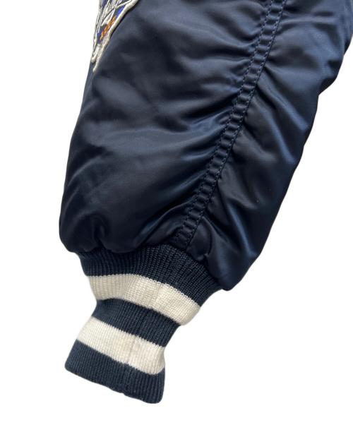 ALPHA（アルファ）ALPHA (アルファ) New Era (ニューエラ) MLB (エムエルビー) フライトジャケット ネイビー サイズ:Ｓの古着・服飾アイテム