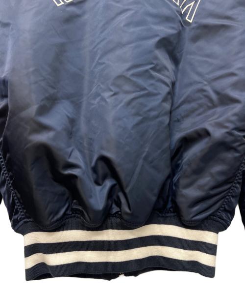 ALPHA（アルファ）ALPHA (アルファ) New Era (ニューエラ) MLB (エムエルビー) フライトジャケット ネイビー サイズ:Ｓの古着・服飾アイテム