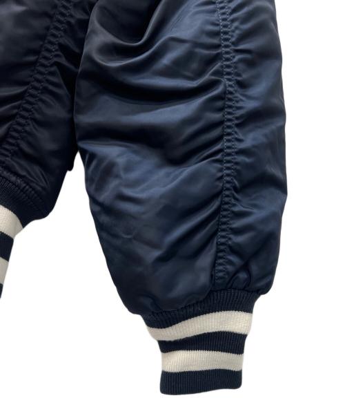 ALPHA（アルファ）ALPHA (アルファ) New Era (ニューエラ) MLB (エムエルビー) フライトジャケット ネイビー サイズ:Ｓの古着・服飾アイテム