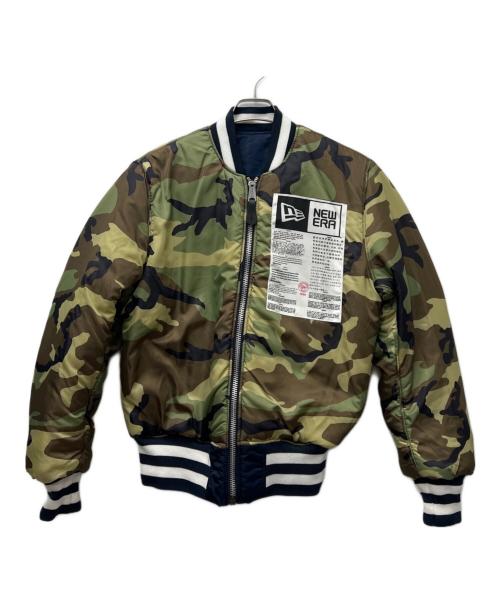 ALPHA（アルファ）ALPHA (アルファ) New Era (ニューエラ) MLB (エムエルビー) フライトジャケット ネイビー サイズ:Ｓの古着・服飾アイテム