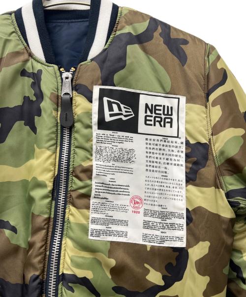 ALPHA（アルファ）ALPHA (アルファ) New Era (ニューエラ) MLB (エムエルビー) フライトジャケット ネイビー サイズ:Ｓの古着・服飾アイテム
