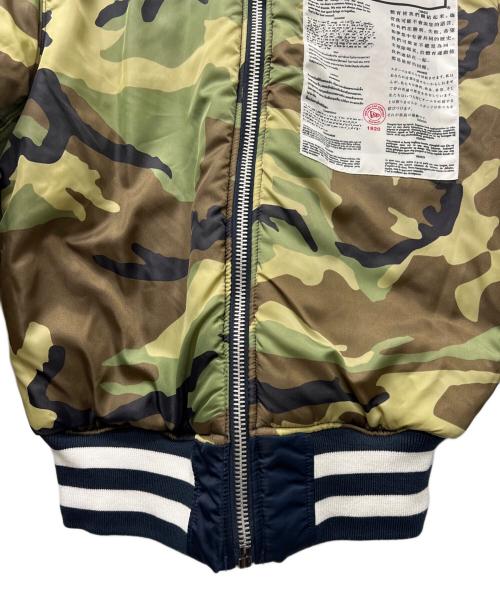 ALPHA（アルファ）ALPHA (アルファ) New Era (ニューエラ) MLB (エムエルビー) フライトジャケット ネイビー サイズ:Ｓの古着・服飾アイテム