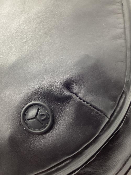 BROSKI&SUPPLY（ブロスキーアンドサプライ）BROSKI&SUPPLY (ブロスキーアンドサプライ) TREAD 防水本革バックパック ブラックの古着・服飾アイテム
