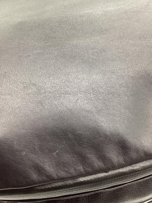 BROSKI&SUPPLY（ブロスキーアンドサプライ）BROSKI&SUPPLY (ブロスキーアンドサプライ) TREAD 防水本革バックパック ブラックの古着・服飾アイテム
