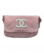 CHANELシャネル）の古着「ショルダーバッグ」｜ピンク