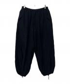 YOKEヨーク）の古着「Military Wide Easy Pants」｜ブラック