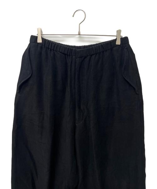 YOKE（ヨーク）YOKE (ヨーク) Military Wide Easy Pants ブラック サイズ:３の古着・服飾アイテム