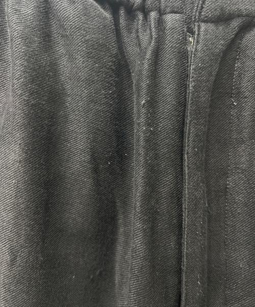 YOKE（ヨーク）YOKE (ヨーク) Military Wide Easy Pants ブラック サイズ:３の古着・服飾アイテム
