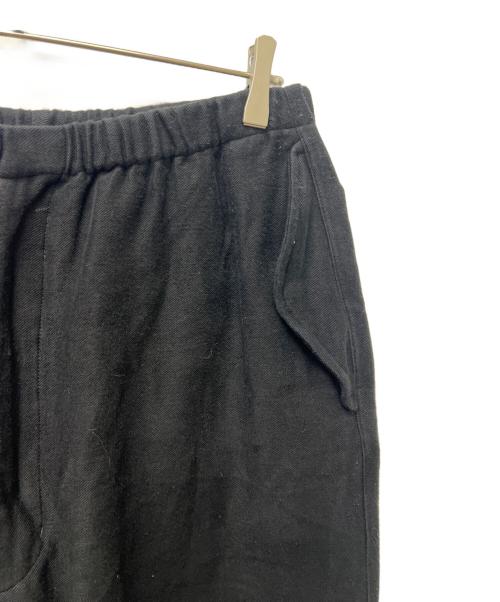 YOKE（ヨーク）YOKE (ヨーク) Military Wide Easy Pants ブラック サイズ:３の古着・服飾アイテム