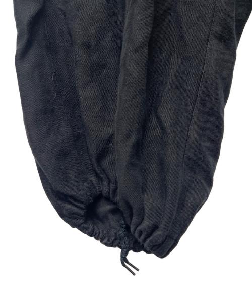 YOKE（ヨーク）YOKE (ヨーク) Military Wide Easy Pants ブラック サイズ:３の古着・服飾アイテム