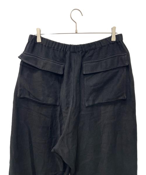 YOKE（ヨーク）YOKE (ヨーク) Military Wide Easy Pants ブラック サイズ:３の古着・服飾アイテム