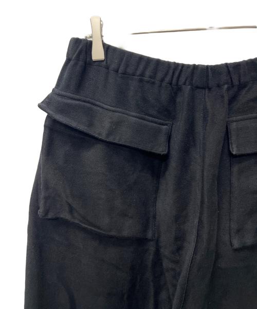 YOKE（ヨーク）YOKE (ヨーク) Military Wide Easy Pants ブラック サイズ:３の古着・服飾アイテム