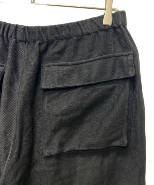 YOKE（ヨーク）YOKE (ヨーク) Military Wide Easy Pants ブラック サイズ:３の古着・服飾アイテム