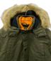 中古・古着 DIESEL (ディーゼル) ボア付フーディーブルゾン オリーブ サイズ:16：7000円
