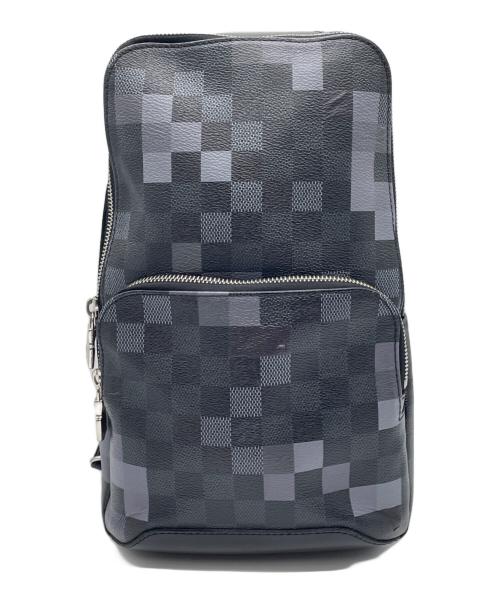LOUIS VUITTON（ルイ ヴィトン）LOUIS VUITTON (ルイ ヴィトン) ダミエグラフィットピクセルスリングバッグ ブラックの古着・服飾アイテム