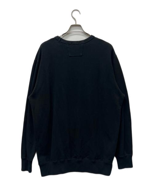 C.P COMPANY（シーピーカンパニー）C.P COMPANY (シーピーカンパニー) Cinquanta Sweatshirt 50周年記念スウェット ブラック サイズ:XXLの古着・服飾アイテム