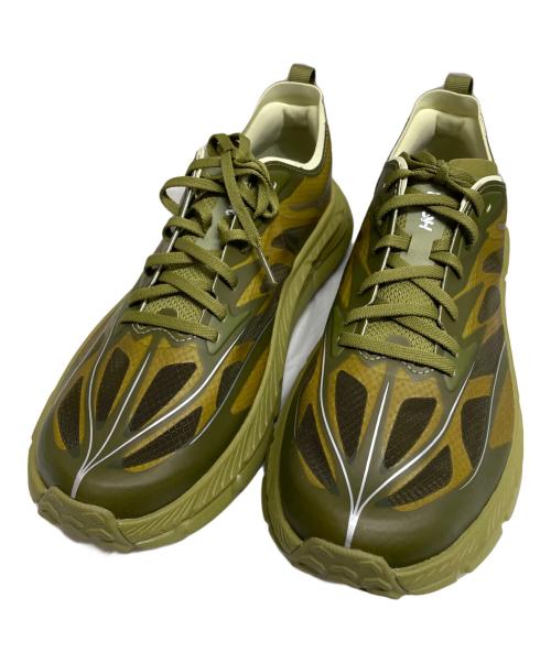 HOKA（ホカ）HOKA (ホカ) MAFATE SPEED 4 LITE オリーブ サイズ:JPN27.5の古着・服飾アイテム