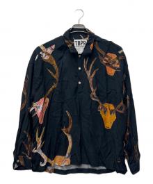 TIGHTBOOTH PRODUCTION（タイトブースプロダクション）の古着「DIM THE LIGHT SHIRT」｜ブラック