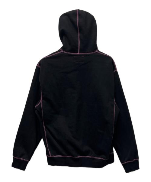 CarHartt（カーハート）CarHartt (カーハート) AWAKE (アウェイク) プルオーバーパーカー ブラック×パープル サイズ:Ｌの古着・服飾アイテム